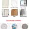 Punch Free Wall Storage Rack Set Black Adhesive Organizer Holders 4
