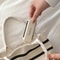 Foldable Pocket Comb with Mirror Portable Travel Hair Brush Compact Styling Tool