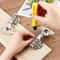 Soft Close Concealed Cabinet Hinges Stainless Steel Hydraulic Door Hinges Pack