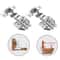 Soft Close Concealed Cabinet Hinges Stainless Steel Hydraulic Door Hinges Pack