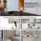 Soft Close Concealed Cabinet Hinges Stainless Steel Hydraulic Door Hinges Pack