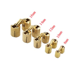 invisible brass barrel hinges for cabinets concealed door pivot hardware set