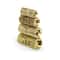 Invisible Brass Barrel Hinges for Cabinets Concealed Door Pivot Hardware Set