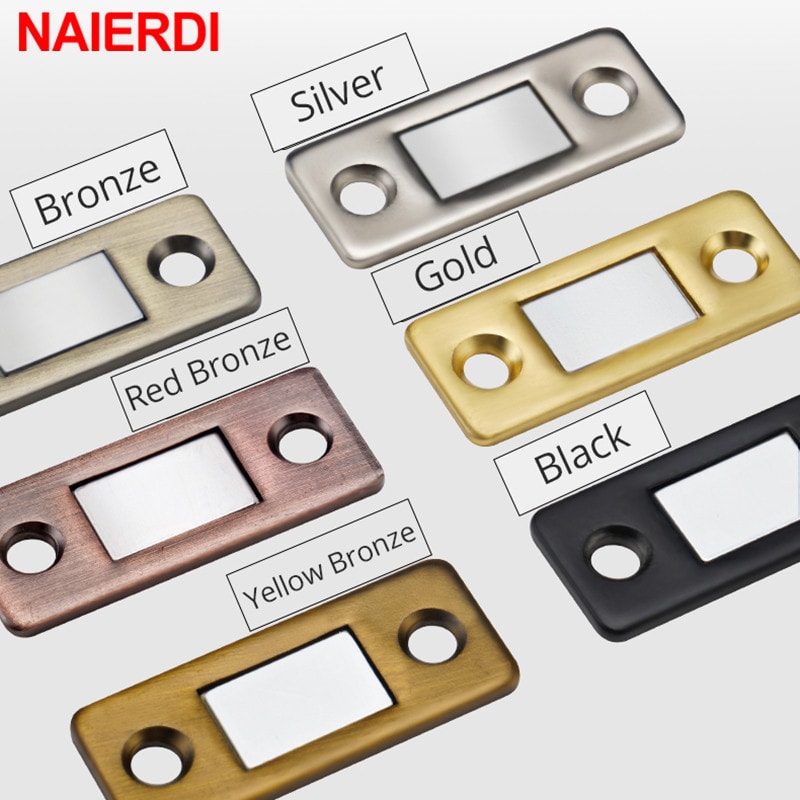Magnetic Cabinet Door Catch Set Hidden Door Closer For Closets And Furniture 4
