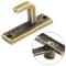 Bronze Sliding Door Lock Handle Secure Window Latch Bolt for Home Safety