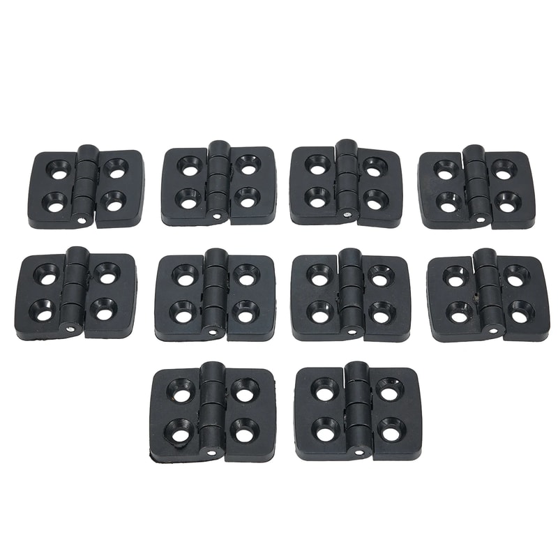 Heavy Duty Nylon Cabinet Hinges Set For Electrical Boxes Windows Industrial Enclosures 0