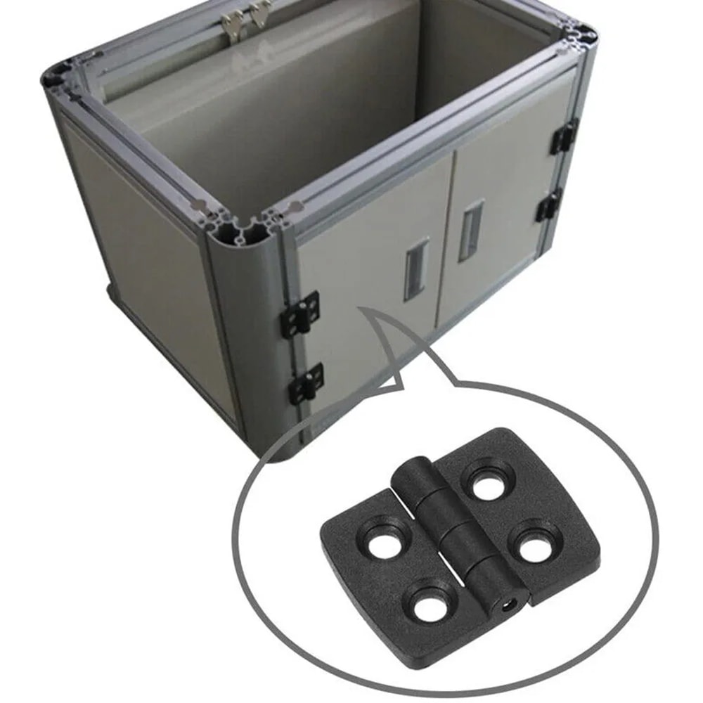 Heavy Duty Nylon Cabinet Hinges Set For Electrical Boxes Windows Industrial Enclosures 3