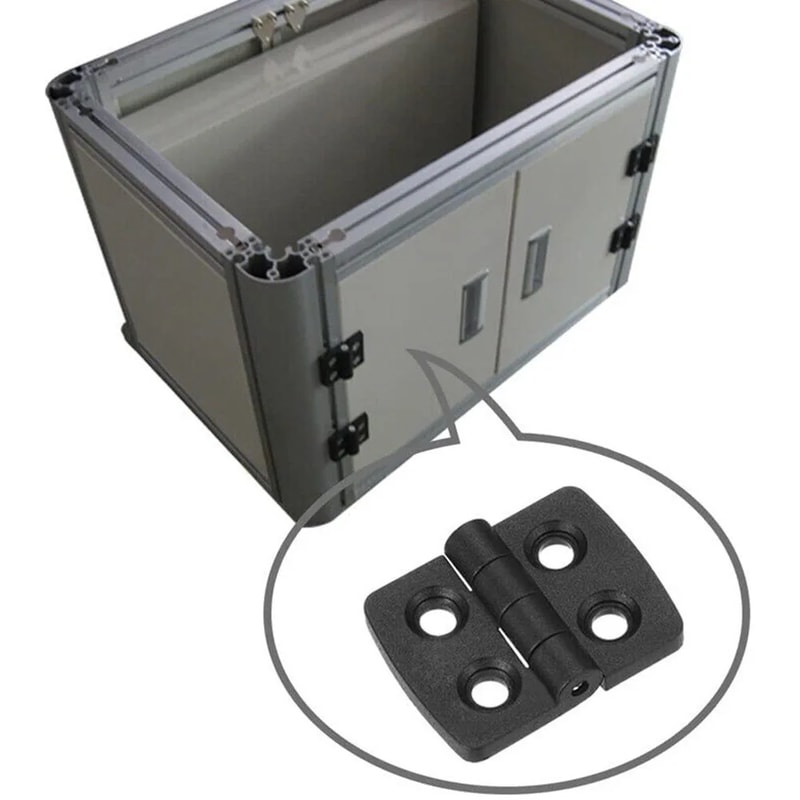Heavy Duty Nylon Cabinet Hinges Set For Electrical Boxes Windows Industrial Enclosures 3