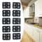 Heavy Duty Nylon Cabinet Hinges Set For Electrical Boxes Windows Industrial Enclosures 4