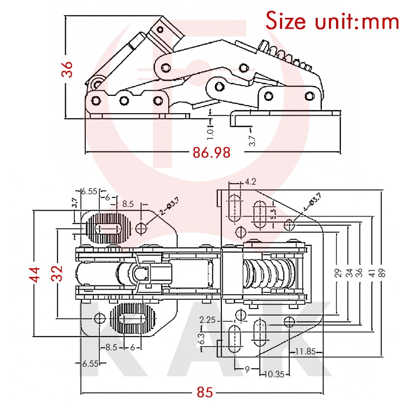 Soft Close Hydraulic Cabinet Hinges For Kitchen Doors Durable Quiet Door Damper Hardware 5
