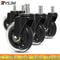 Silent Glide Office Chair Wheels Set Smooth Rolling Replacement Casters Swivel Heavy Duty 0