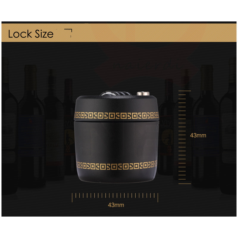 SecureSeal Wine Bottle Lock Stopper With Vacuum Preservation System 5