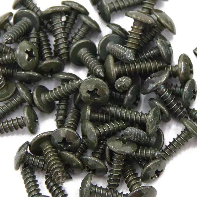 Universal Car Body Fastener Kit Anti Rust Car Screw Clips U Type Metal Bumper Retainer Set 0