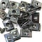 Universal Car Body Fastener Kit Anti Rust Car Screw Clips U Type Metal Bumper Retainer Set 2