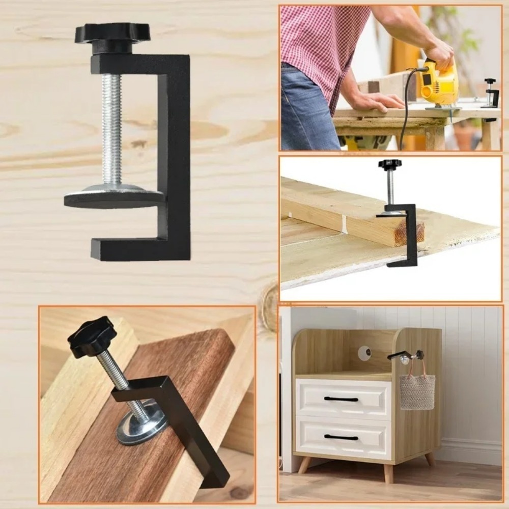 Adjustable Cabinet Installation Clamp G Type Drawer Alignment Tool for Precision Woodworking