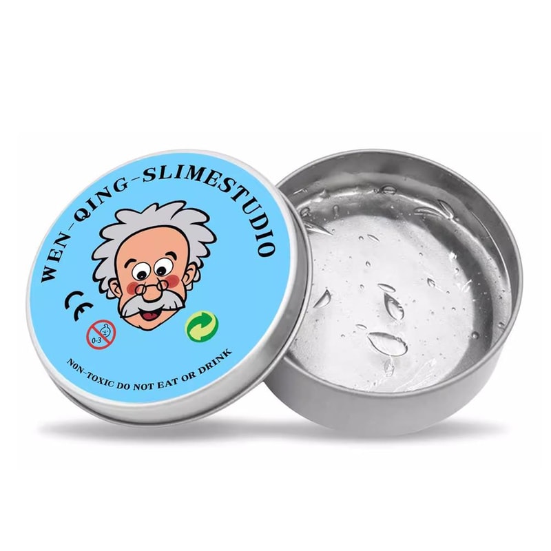 Non Newtonian Stress Relief Putty Fidget Slime for Anxiety Relaxation and Sensory Play