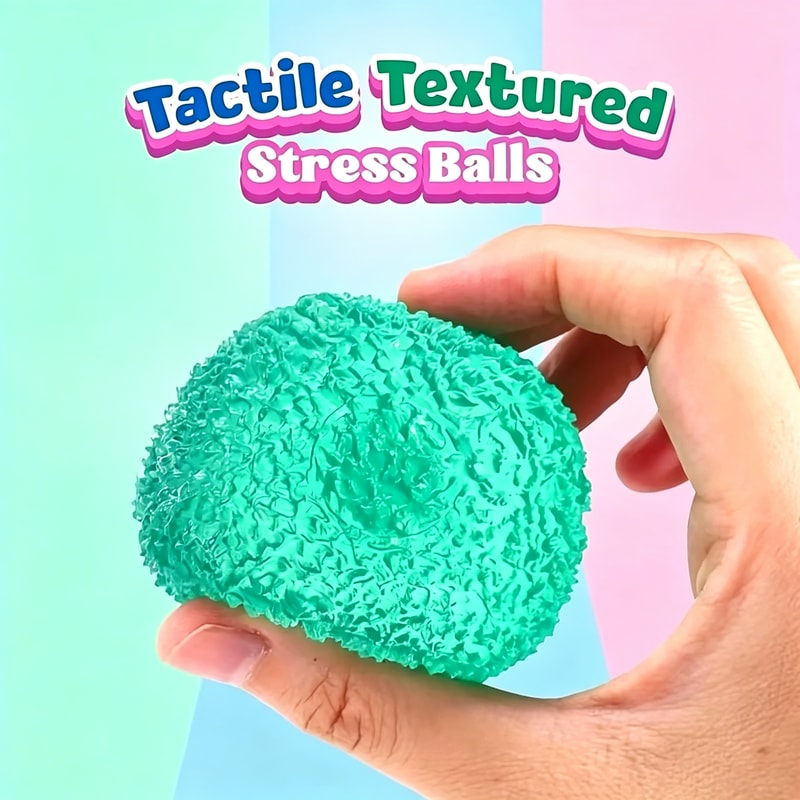 Transparent Ice Ball Stress Relief Squishy Toy Slow Rising Sensory Fidget