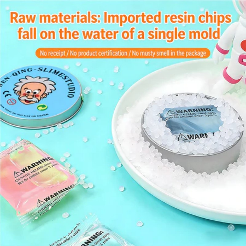 Crystal Bounce Sensory Putty Slime Kit For Kids And Adults Stress Relief DIY Play 2