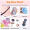 Crystal Bounce Sensory Putty Slime Kit For Kids And Adults Stress Relief DIY Play 4
