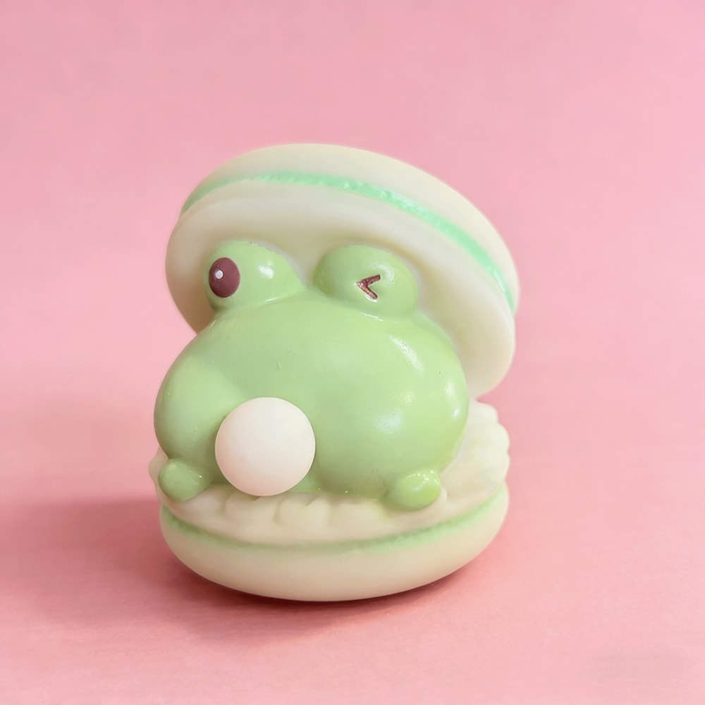Cute Frog Squishy Stress Relief Toy Funny Desk Fidget Bubble Squeeze Ornament 7