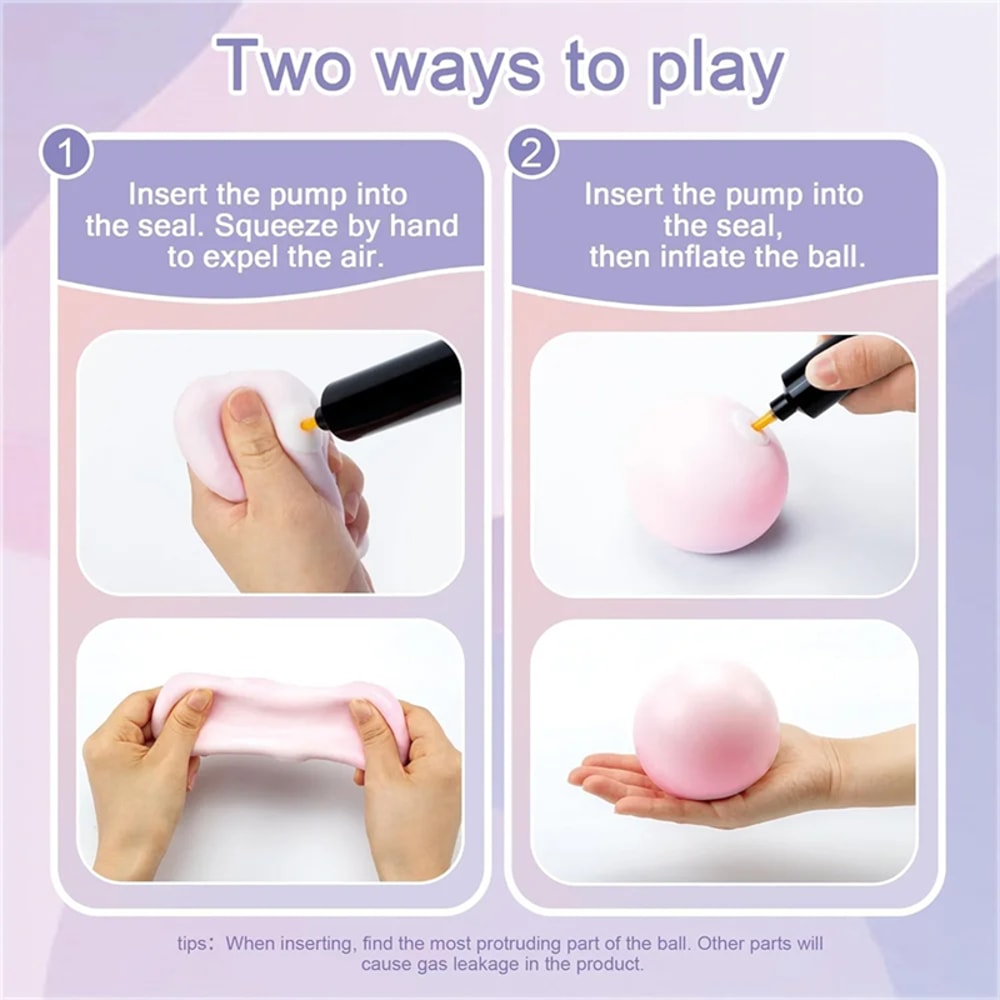 Shapeable Sand Squishy Stress Relief Ball For Anxiety And Focus 4