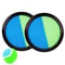 Kids Sticky Catch Ball Set Outdoor Toss Game With Suction Paddles 6