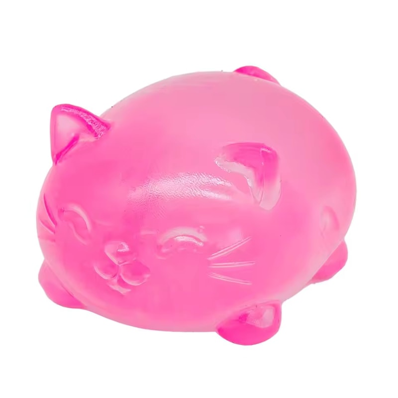 Mini Cute Cat Stress Relief Toy Soft Squishy Fidget For Anxiety And Desk Relaxation 7