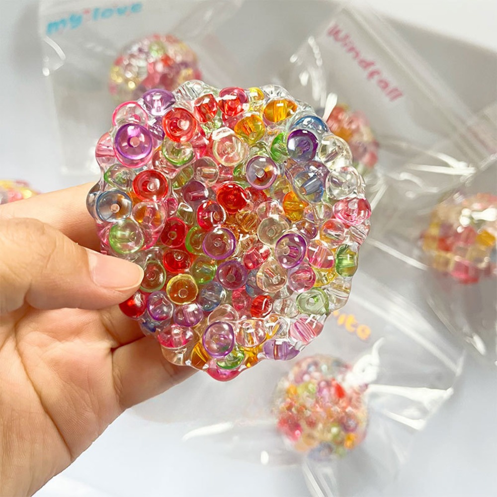 Ice Bead Stress Relief Squishy Ball Soft Sensory Fidget Toy For Anxiety Relaxation 1