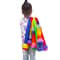 Rainbow Meteor Ball Toss Game for Kids Outdoor Play Sensory Training Toy