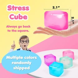 gel ice cube stress relief toy cooling stress relief toy for focus & calm