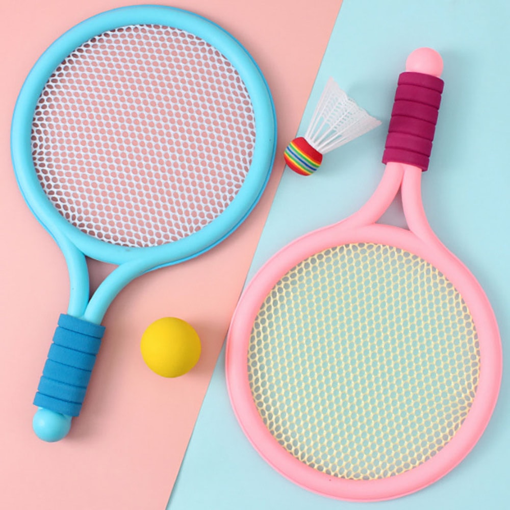Kids Badminton Racket Set Outdoor Play Kit for Ages Lightweight Starter Sports Set