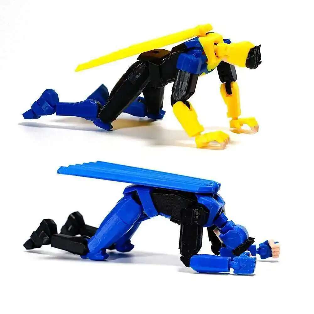 Invincible Poseable Anime Superhero Figure Printed Articulated Collectible Toy 4