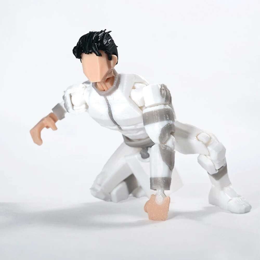 Invincible Poseable Anime Superhero Figure Printed Articulated Collectible Toy 12