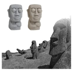 moai stress relief squeeze toy slow rising soft squishy desk toy