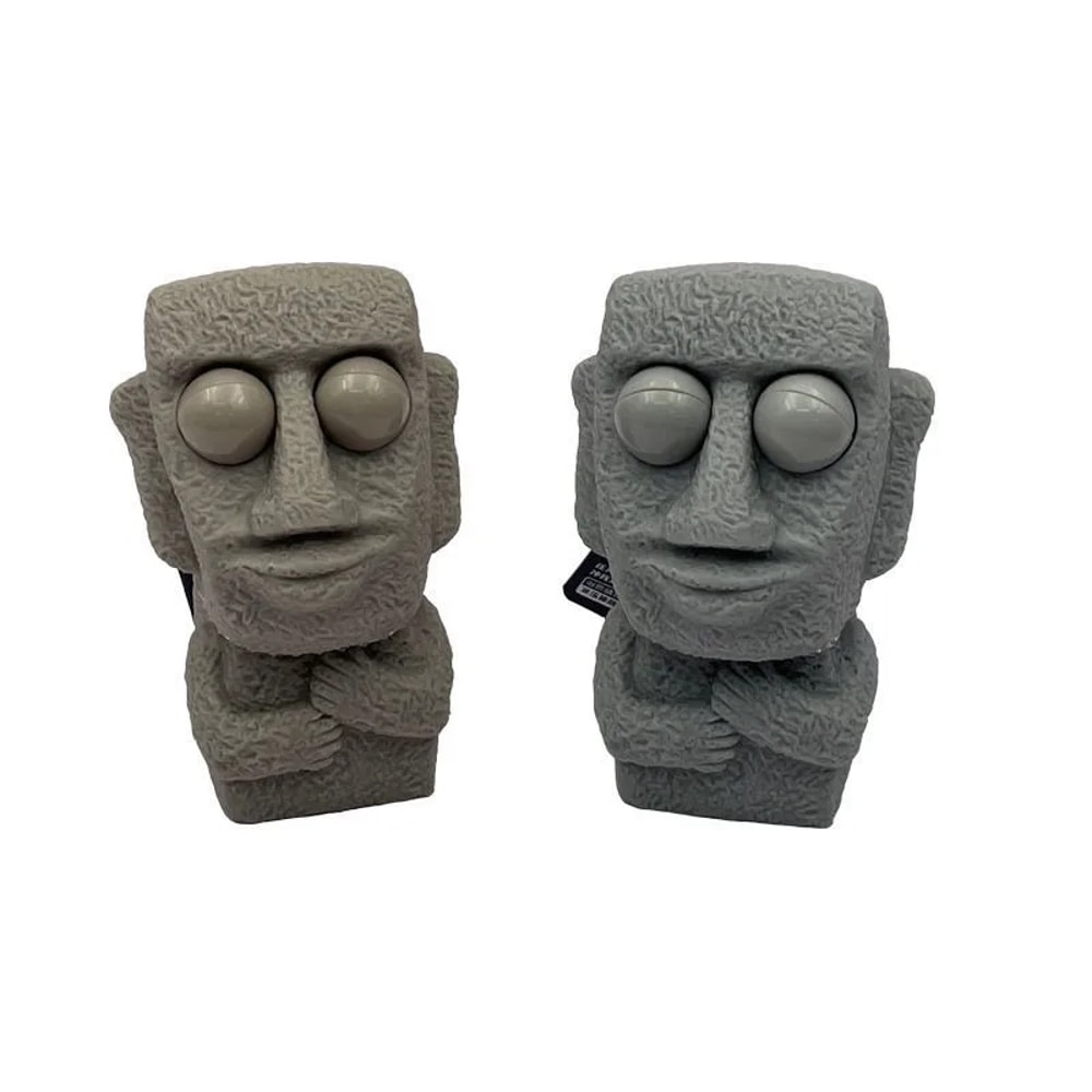 Moai Stress Relief Squeeze Toy Slow Rising Soft Squishy Desk Toy 4