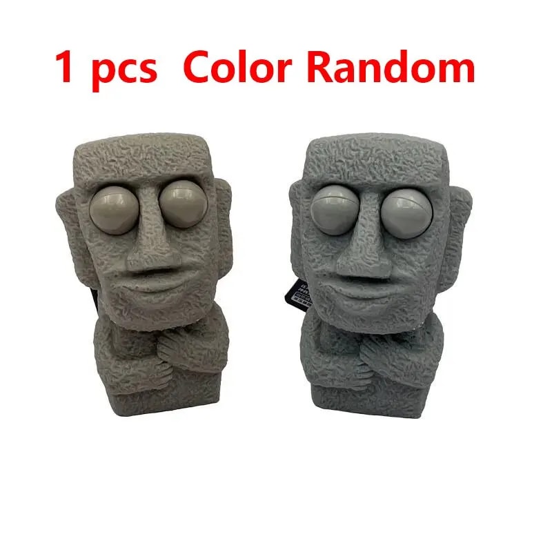 Moai Stress Relief Squeeze Toy Slow Rising Soft Squishy Desk Toy 6