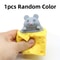 Pop Up Mouse Cheese Stress Relief Toy Fun Fidget Toy for Kids & Adults