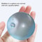 Blue Transparent Mochi Squishy Ball Anti Stress Fidget Toy Soft Quick Rebound 2