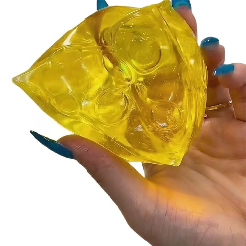 Honey Cheese Mochi Squishy Toy Soft Stress Relief Sensory Fidget