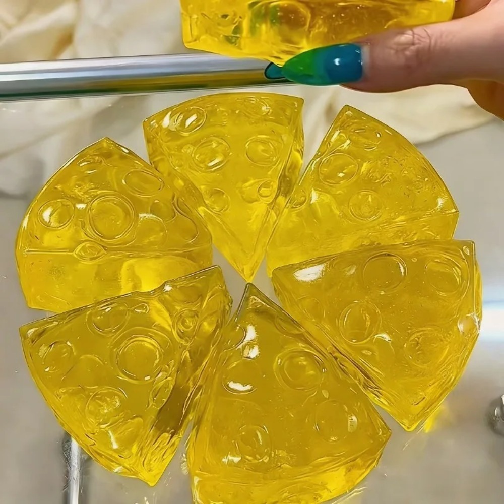 Honey Cheese Mochi Squishy Toy Soft Stress Relief Sensory Fidget