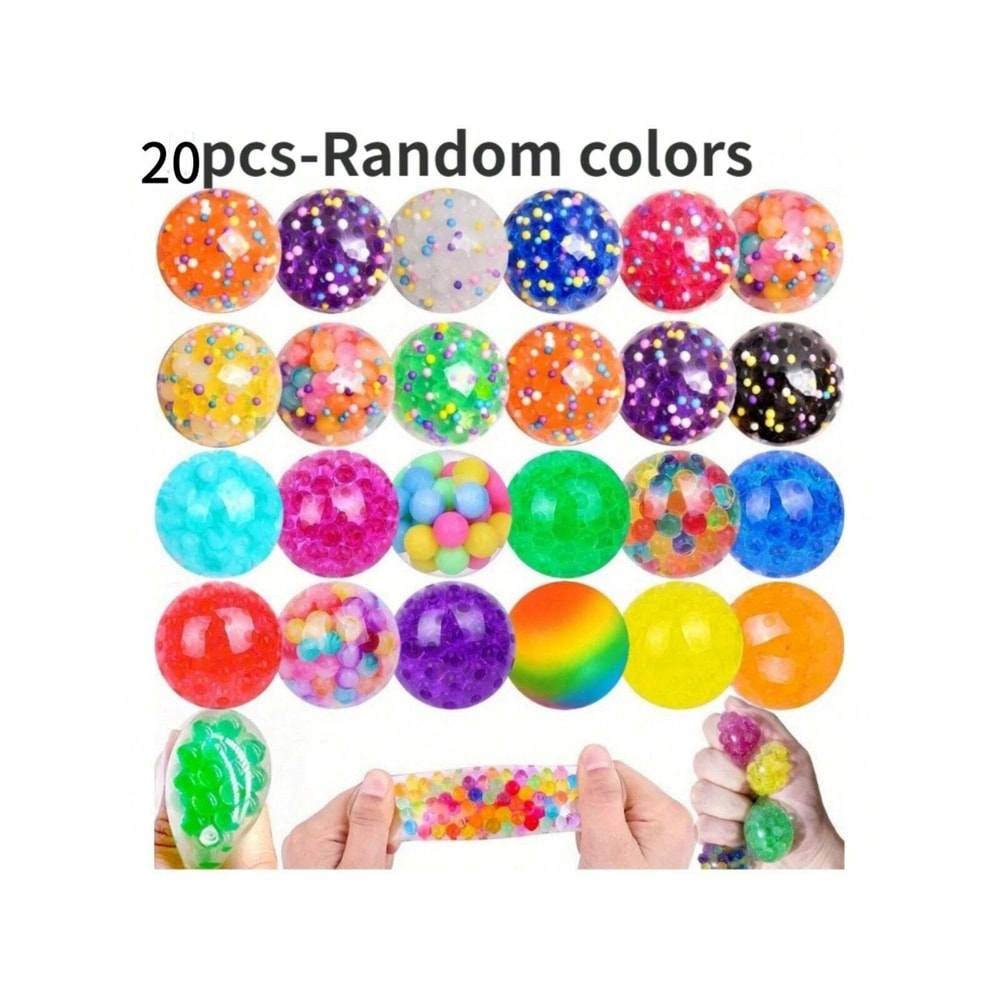 Pack Sensory Stress Balls Soft Fidget Toy Set for Kids and Adults Anxiety Relief