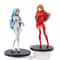 Evangelion Figure Set Rei Ayanami and Asuka Anime Collectible Desktop Display
