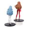 Evangelion Figure Set Rei Ayanami and Asuka Anime Collectible Desktop Display
