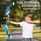 LED Light Up Kids Bow And Arrow Set With Target Quiver And Suction Arrows Outdoor Archery Toy 1