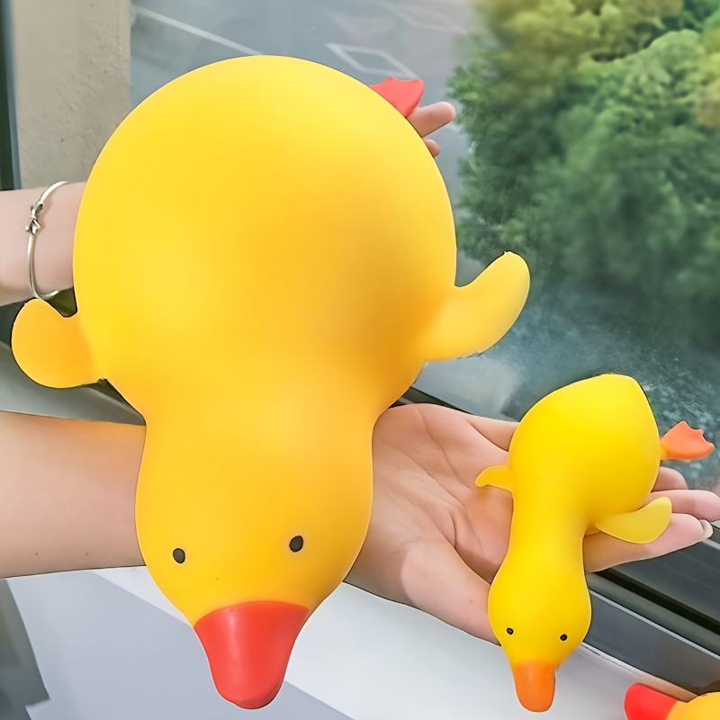 Cute Squishy Duck Stress Toy Soft Squeeze Fidget For Anxiety Relief 4