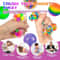 Rainbow Mini Squishy Stress Balls Set Sensory Fidget Toy for Anxiety Relief