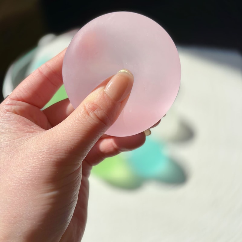 Blue Maltose Stress Relief Squishy Toy Slow Rebound Sensory Fidget 2