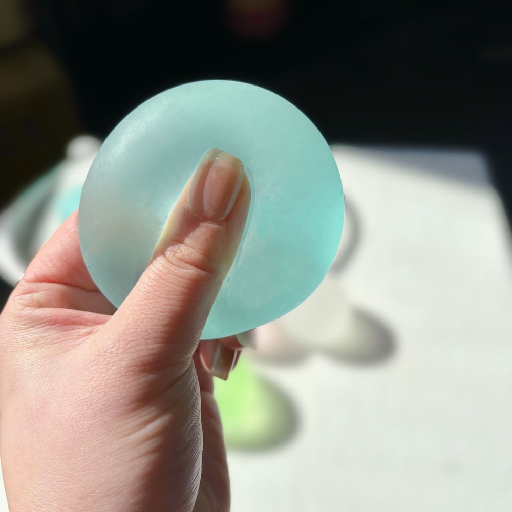 Blue Maltose Stress Relief Squishy Toy Slow Rebound Sensory Fidget 3