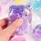 Glitter Bear Squishy Stress Relief Toy Cute Bear Fidget Squeeze for Anxiety Relief