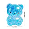 Glitter Bear Squishy Stress Relief Toy Cute Bear Fidget Squeeze for Anxiety Relief